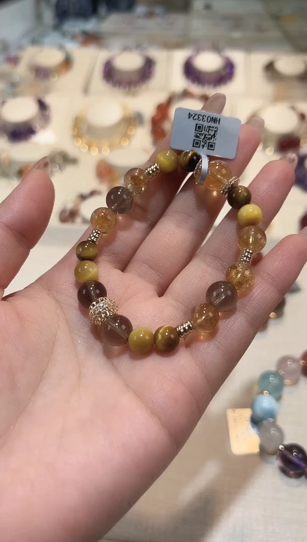 未镶嵌手串水晶手串
