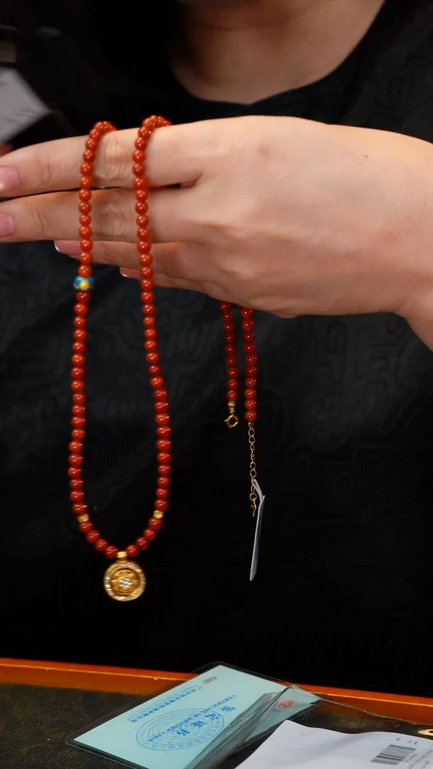 未镶嵌手串南红玛瑙川料锁骨链