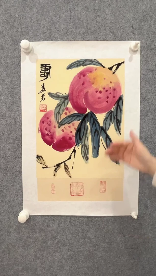 国画娄茗-1平尺-国画作品