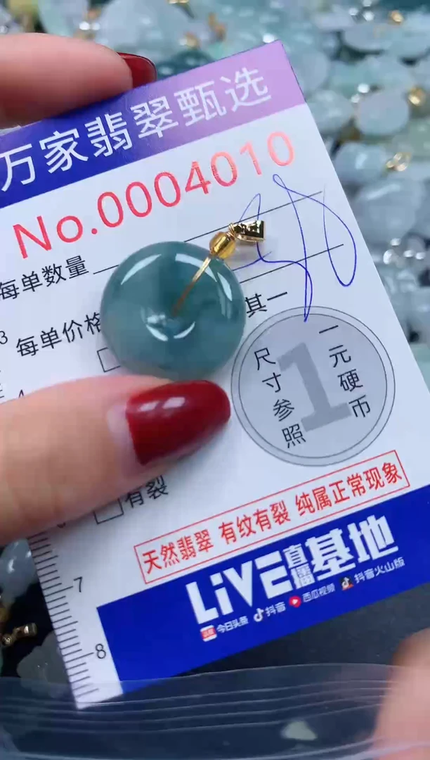 颈饰未镶嵌翡翠4010