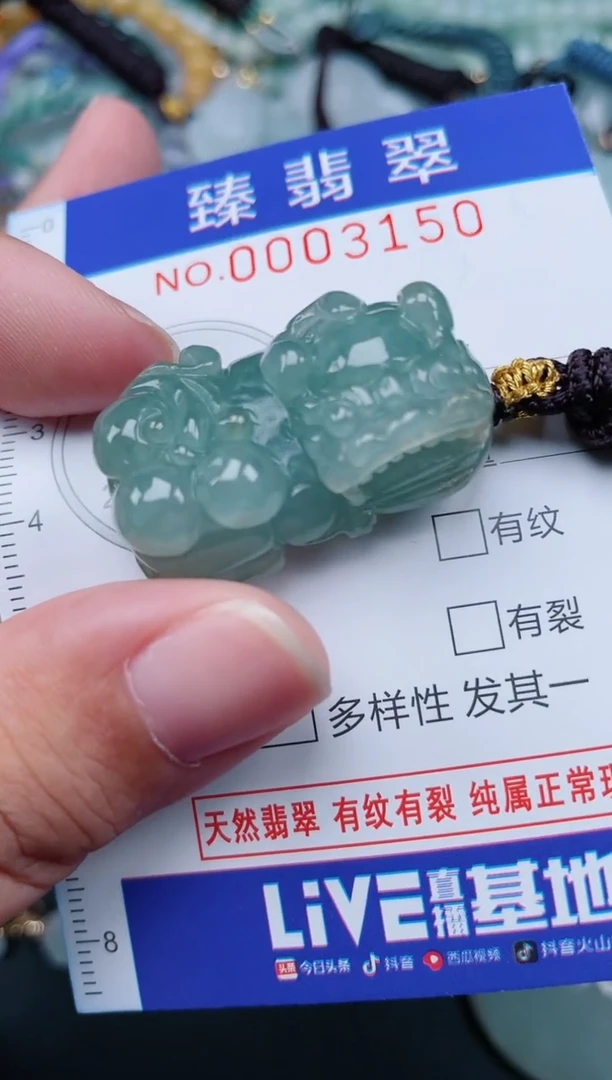 翡翠未镶嵌颈饰.0003150