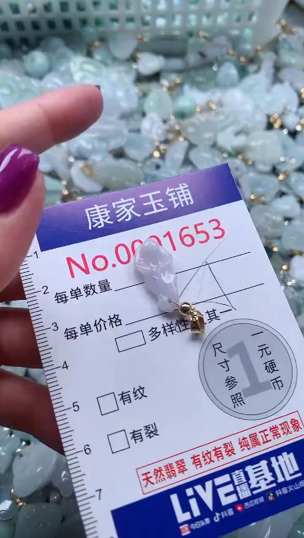 颈饰未镶嵌翡翠1653
