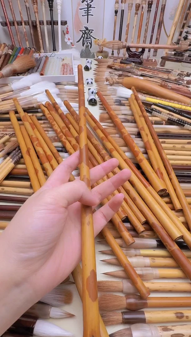 葡****猫精品老红湘妃竹光杆