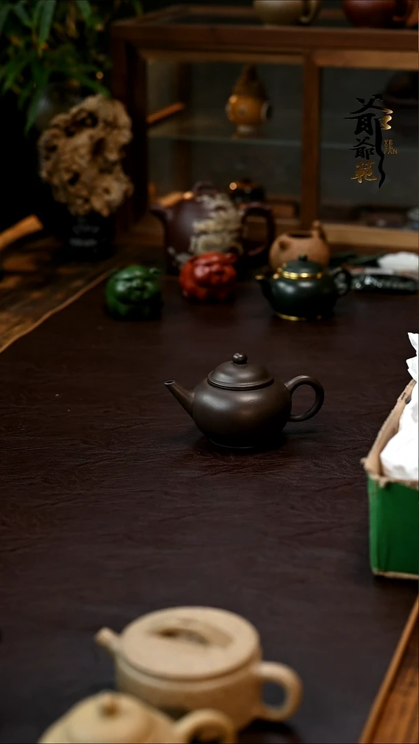 茶壶紫砂佛*宜兴紫砂壶老壶水平（小月）