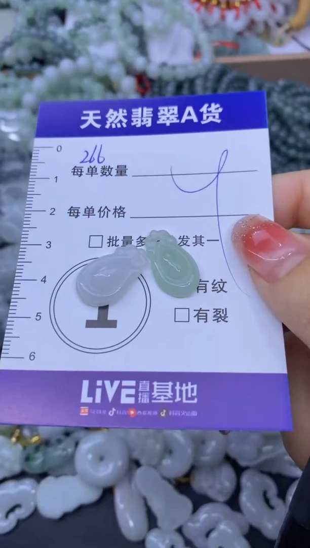 颈饰未镶嵌翡翠天然翡翠A货批量多样性发一件