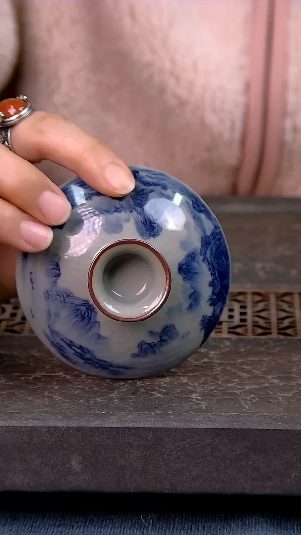 展*式简装家用款件套 老陶泥开片纹陶瓷茶具