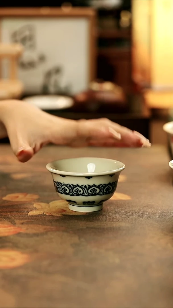 陶瓷手工手绘茶器50