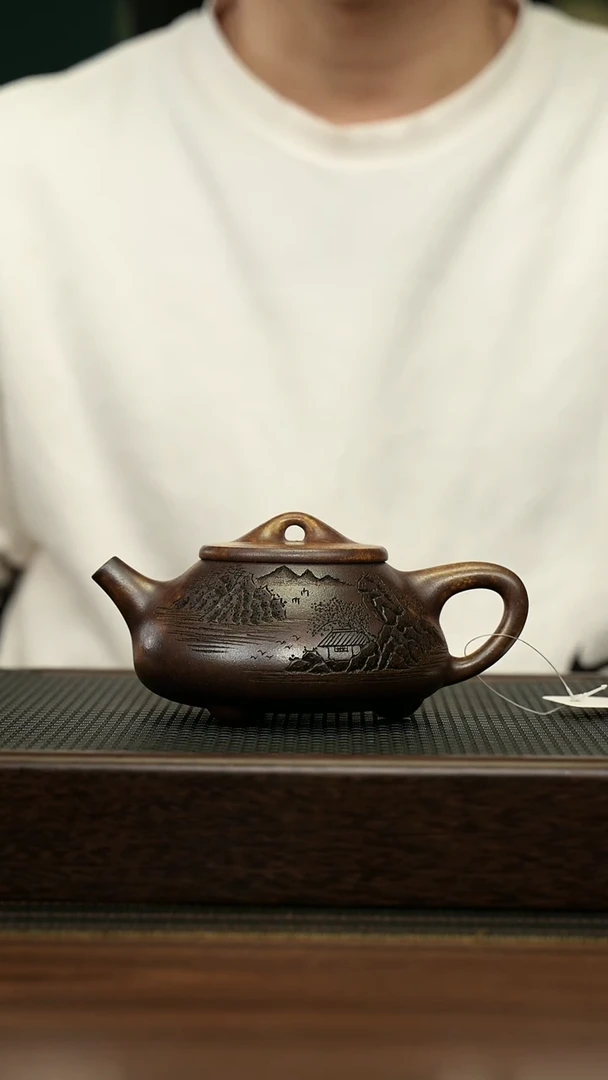 【闪购商品】紫砂茶壶宜兴原矿 手工 紫砂壶容量320CC