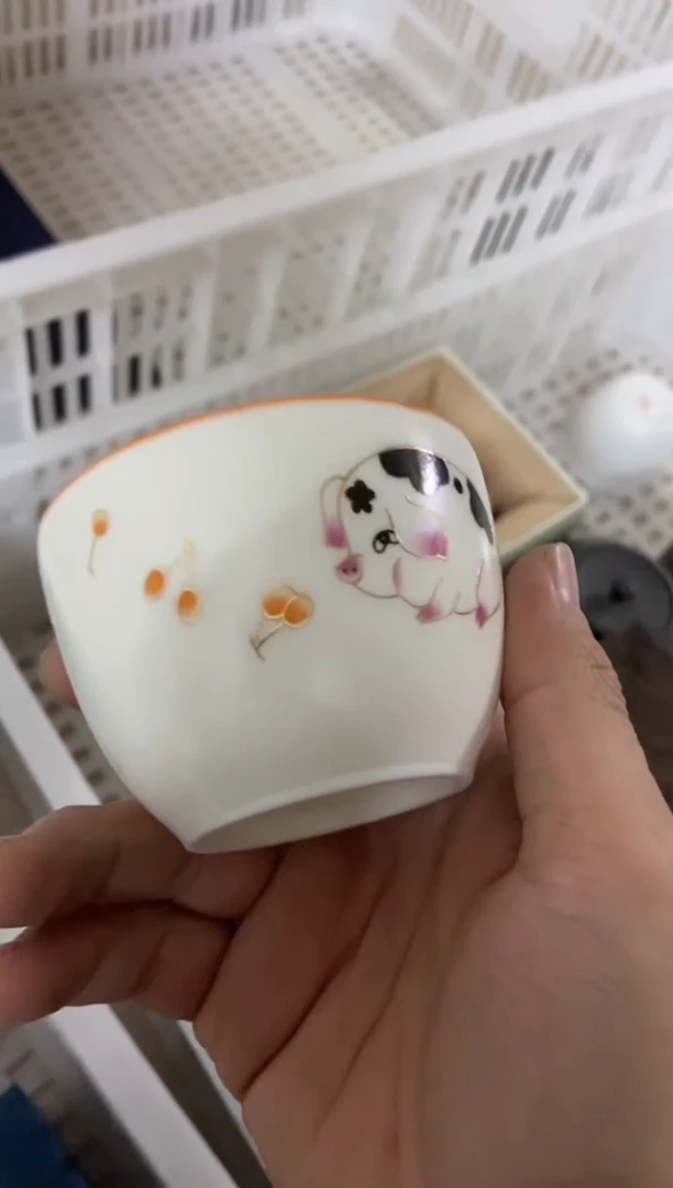 杯子瓷无运费险有瑕疵的摄影的产品有使用过的痕迹有点脏介意勿拍