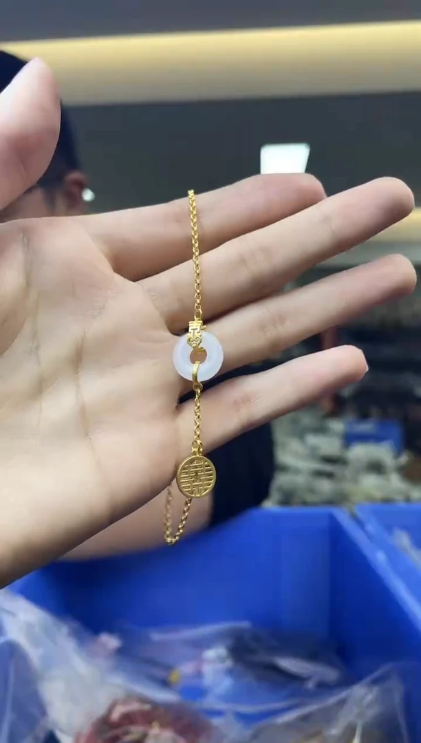 【闪购商品】和田玉`银S925镶嵌多样性发一件