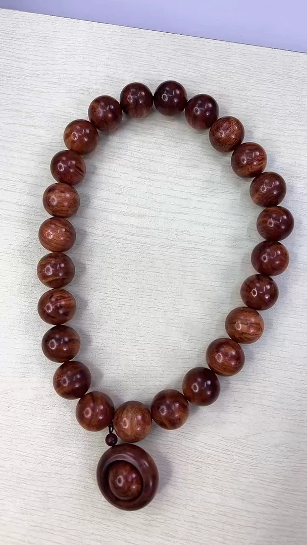 【闪购商品】黄花梨/降香黄檀手串/手链AA4-8海黄2.0手持发一