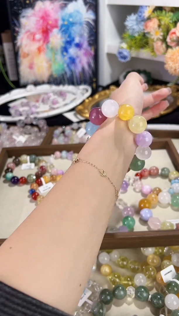 未镶嵌手链水晶天然水晶 多样性发货发其一 颜色微差
