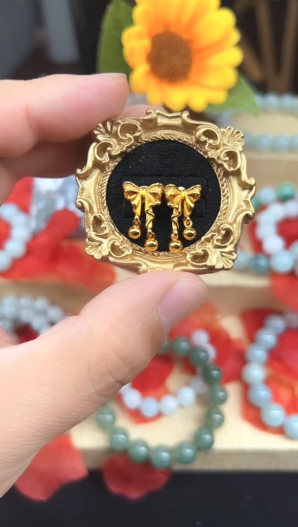合金合金无时尚饰品  耳钉