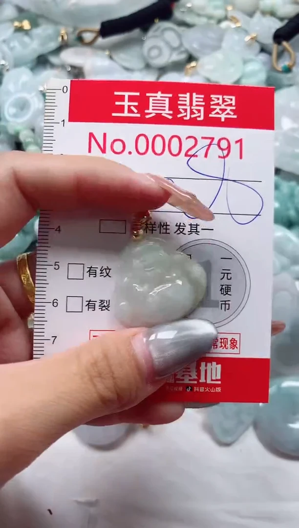 吊坠(不含链)未镶嵌翡翠2791