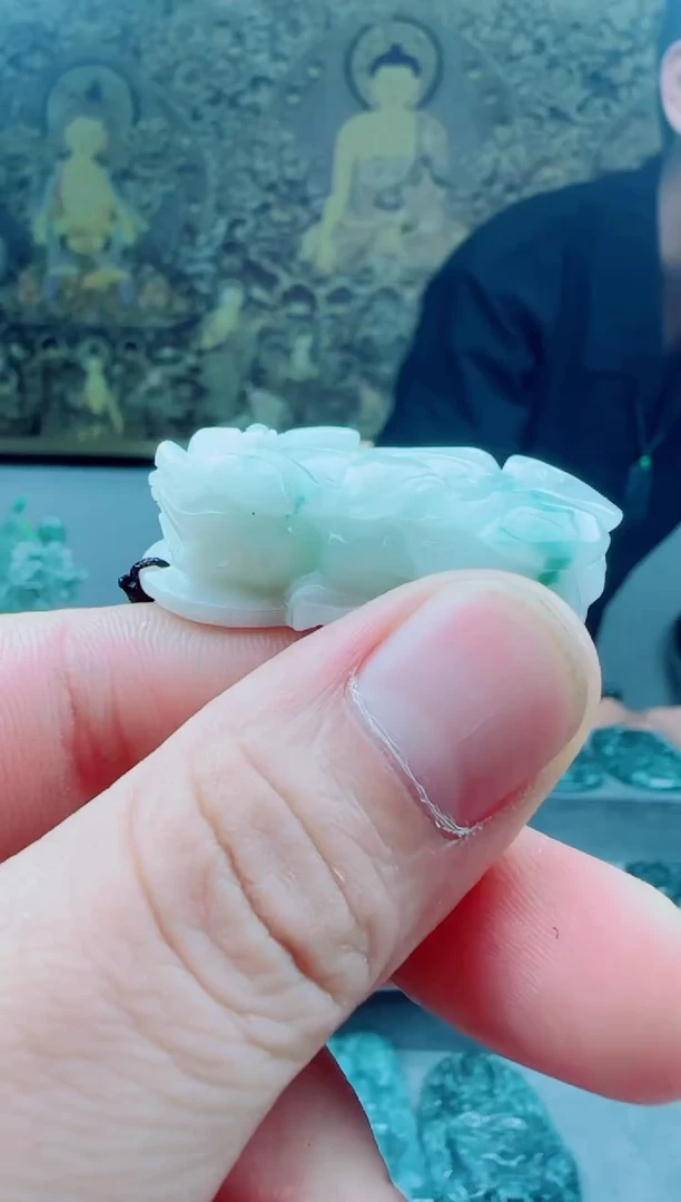 翡翠未镶嵌颈饰