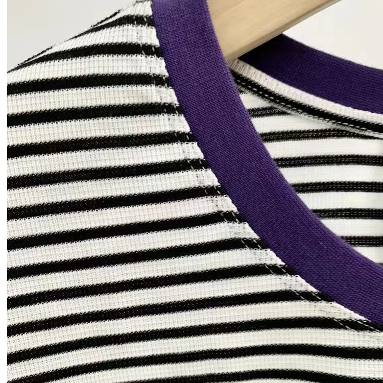 zhang&bai|长袖【常青藤条纹】轻奢条纹衫休闲百搭款秋冬打底