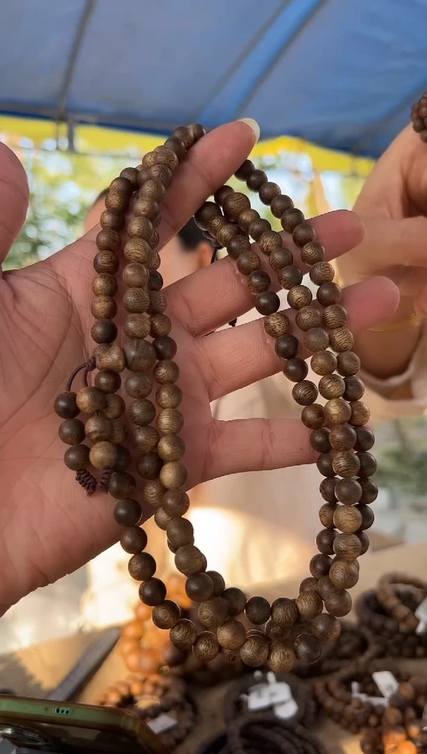 【闪购商品】沉香手串08圆珠双圈多样性发