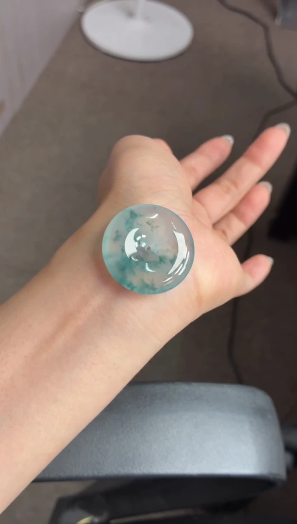 吊坠(不含链)未镶嵌翡翠47 平安扣 30.3 5.7