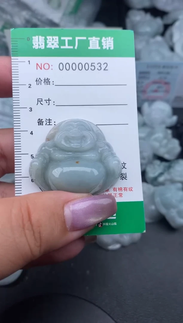 翡翠未镶嵌颈饰缅甸天然A货翡翠0532