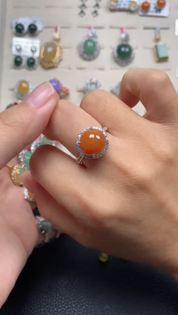 【闪购商品】翡翠戒指银S925镶嵌11111