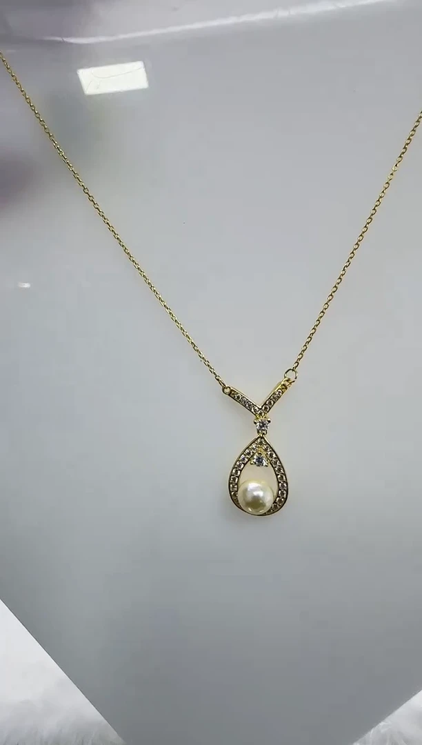 【闪购商品】海水珍珠DA银S925镶嵌c1299 套链6