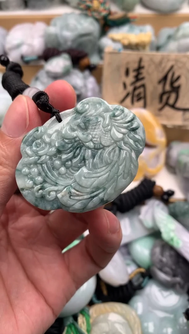 吊坠(不含链)未镶嵌翡翠1