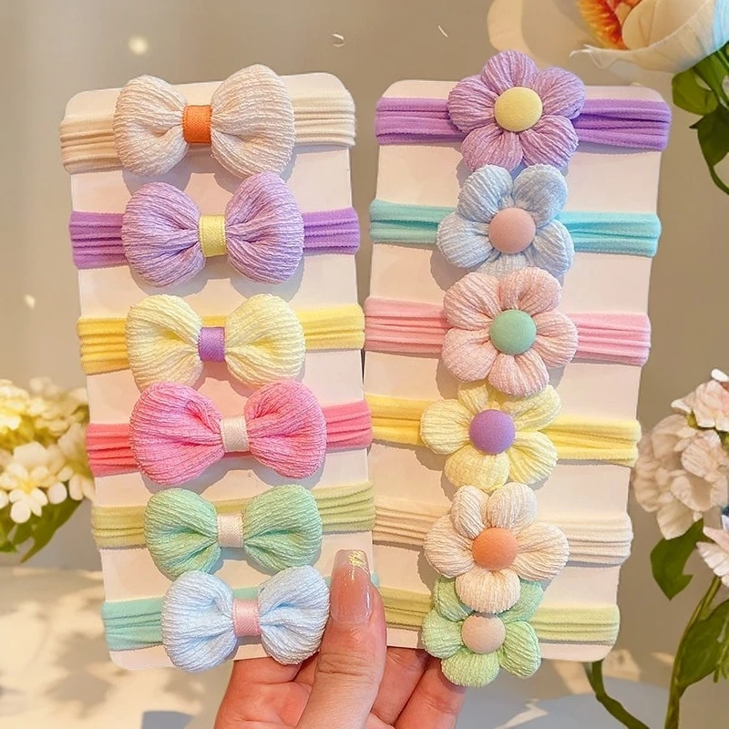 多巴胺不伤发毛巾圈发饰发绳扎头绳女童可爱头饰七夕扎辫子发饰