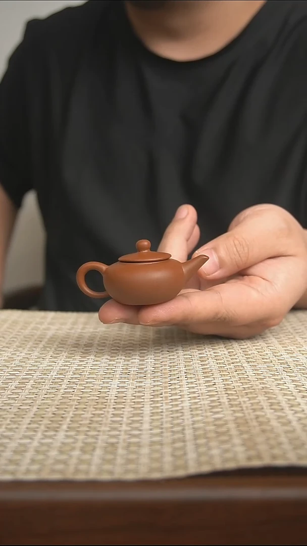 紫砂茶宠宜兴紫砂茶宠茶周边指尖壶单只款式随机