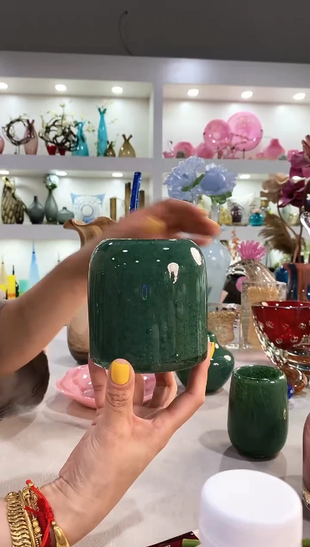 慕忆家手作琉璃花瓶