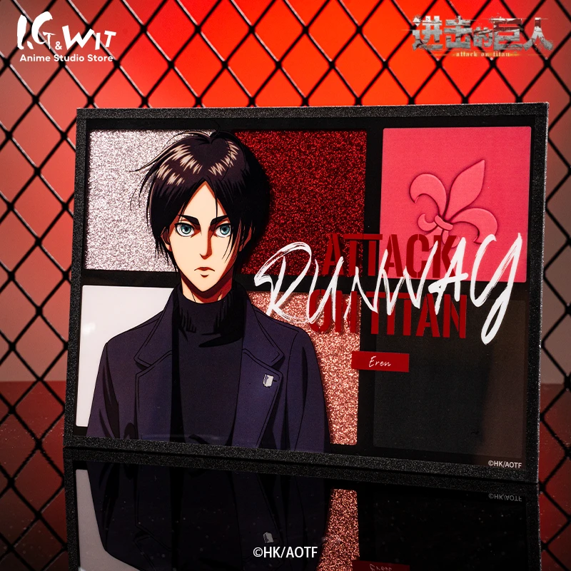 I.G WIT 进击的巨人 RUNWAY系列 亚克力色纸撤退的矮人
