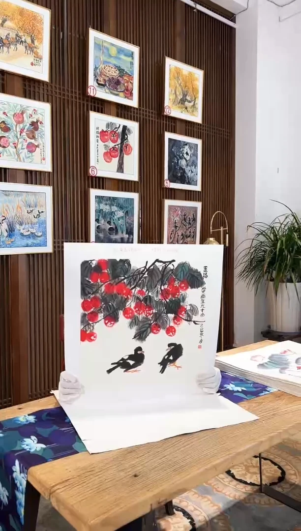 版画耿玉琨名章限量版画S