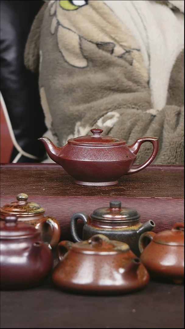 茶壶紫砂柴烧 汉云
