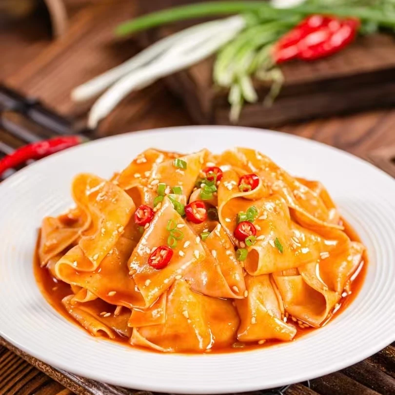 河南干面皮长条凉皮正宗干面皮高筋老式凉皮免煮速食夏季灵魂伴侣