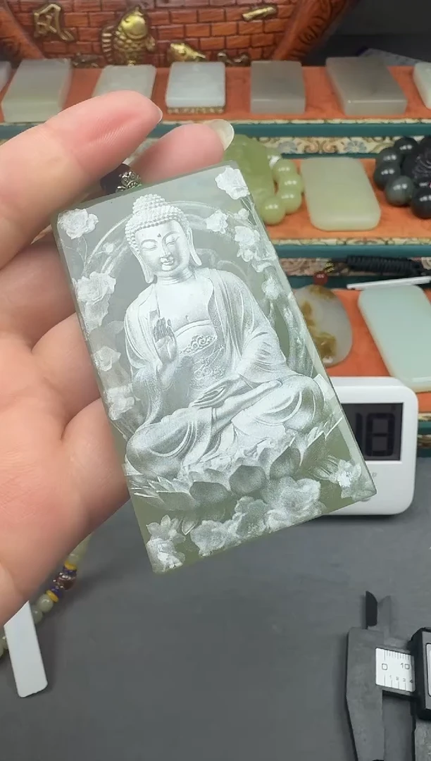 和田玉未镶嵌颈饰4