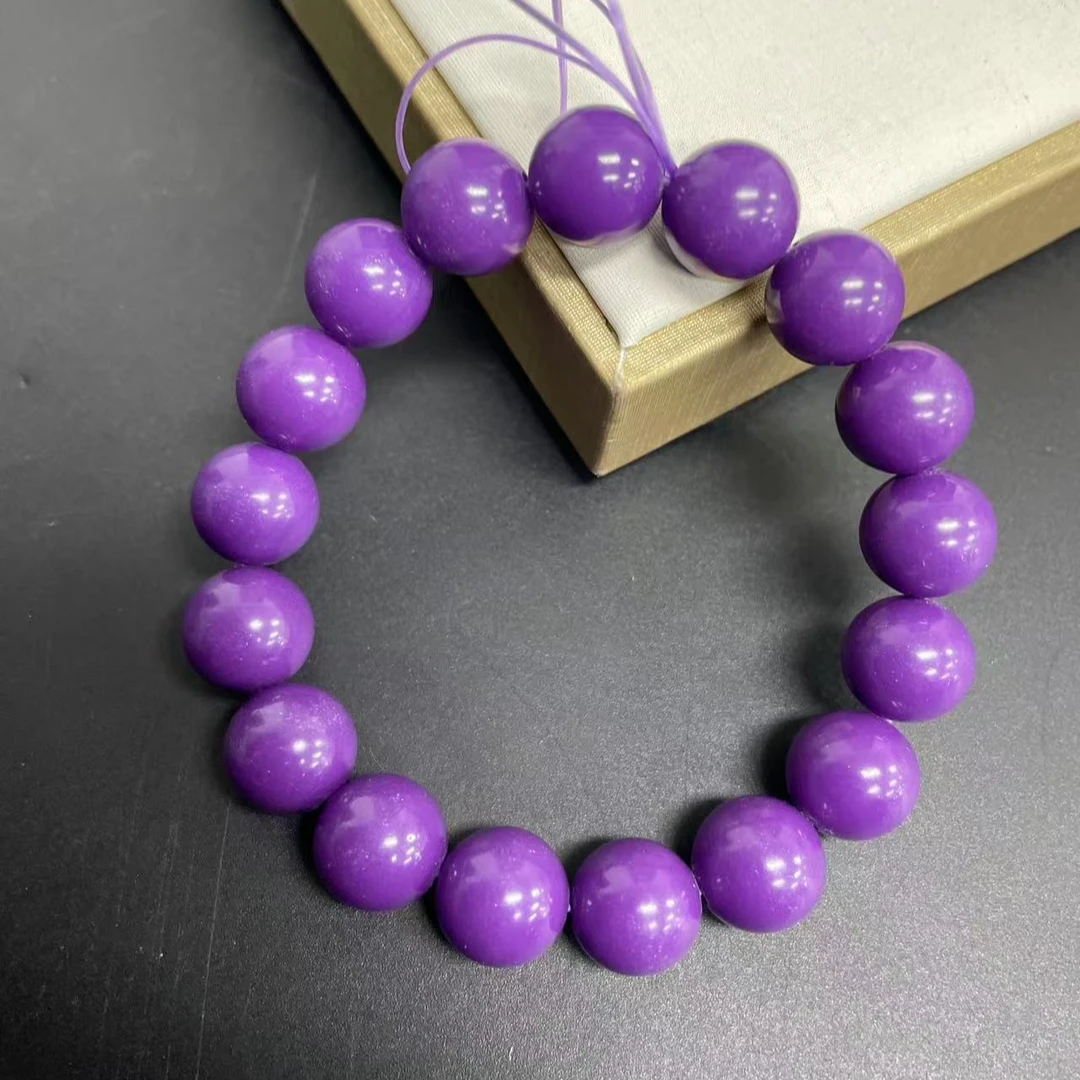 【小杰推荐】紫云母圆珠手串（多样性发其一）10860