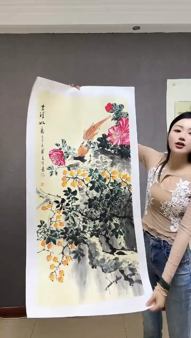 国画手绘国画放福利写意花鸟