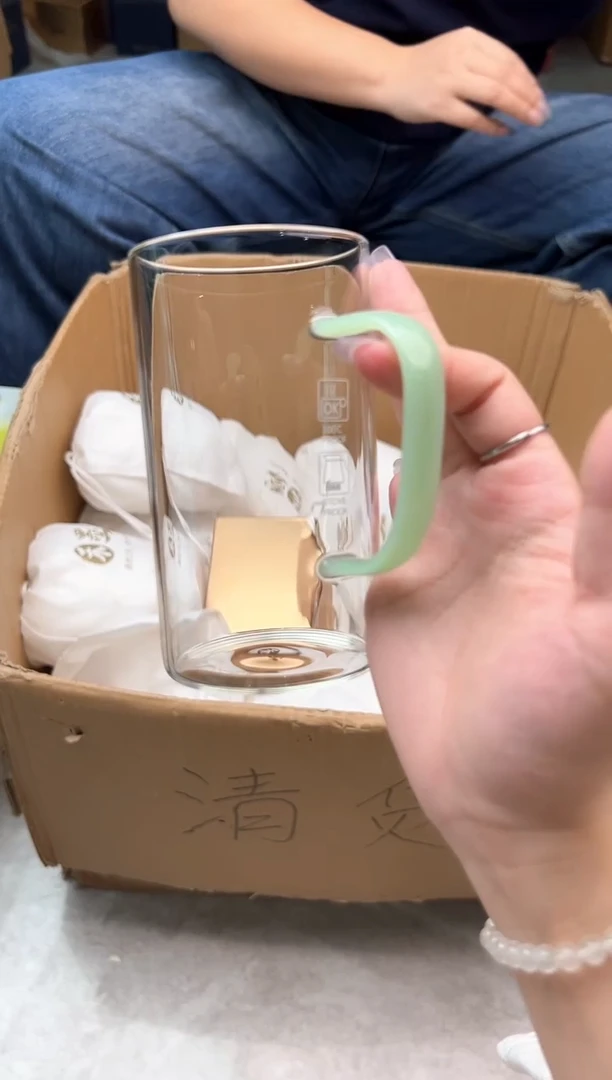 禾墨绿茶杯子浅玉色