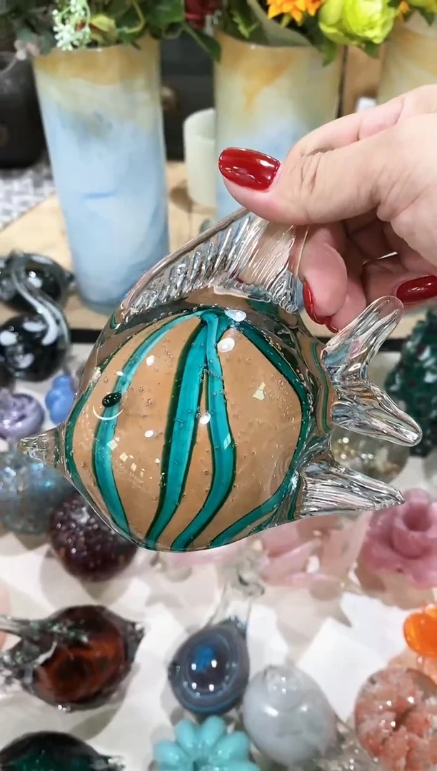 慕忆家手作琉璃花瓶