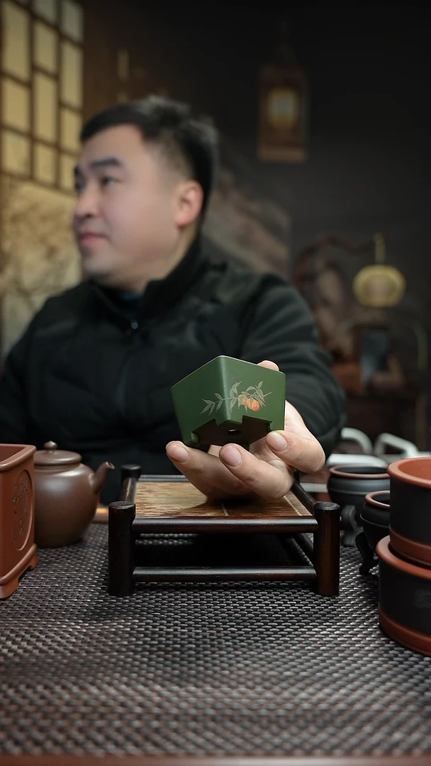 紫砂花盆長木軒精品紫砂