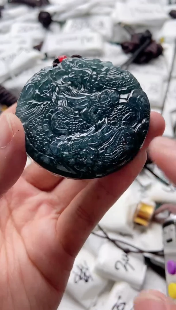 翡翠未镶嵌颈饰8888888888888