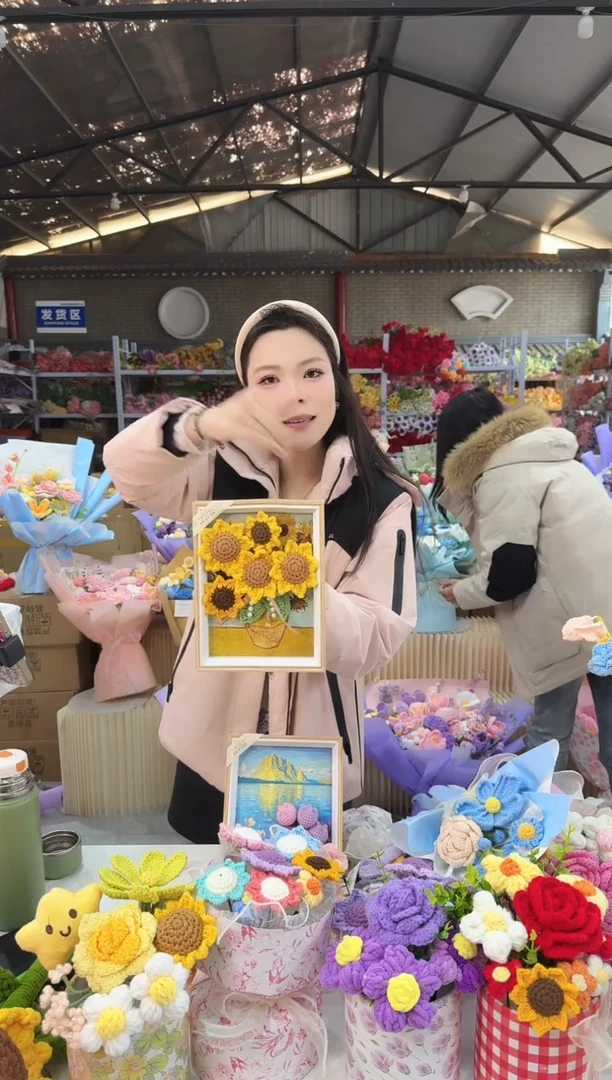 非遗手工花束，孤品清仓
