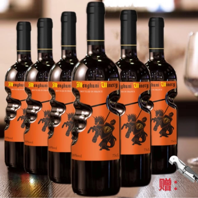 梦榙妮酒庄雄狮骑士干红葡萄酒16度750ML*6整箱