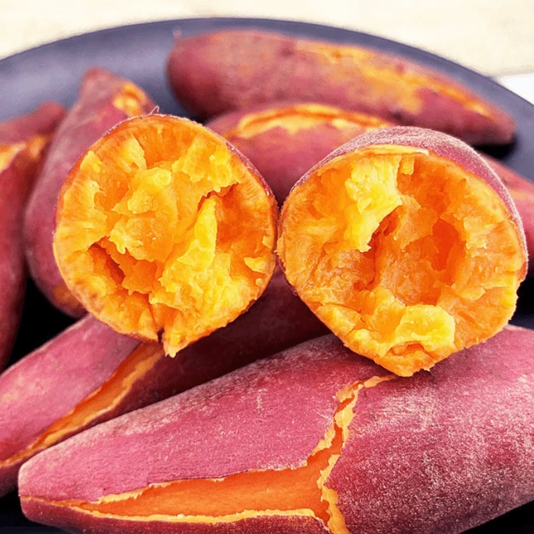 湖北正宗西瓜红沙地蜜薯新鲜现挖香甜农家自种