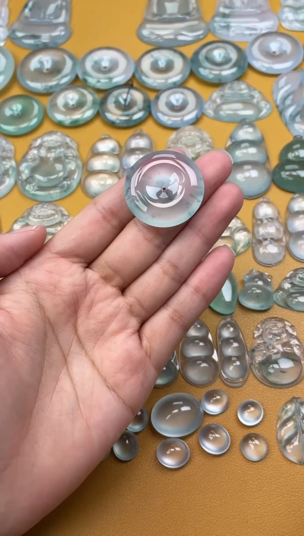 吊坠(不含链)未镶嵌翡翠27 平安扣 29.8 6.3