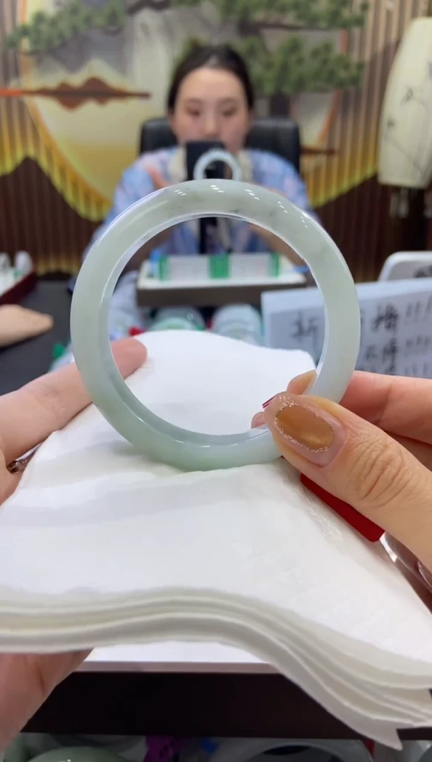 未镶嵌手镯翡翠0005556