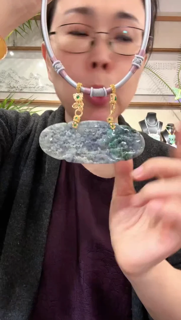 【闪购商品】翡翠颈饰未镶嵌国风