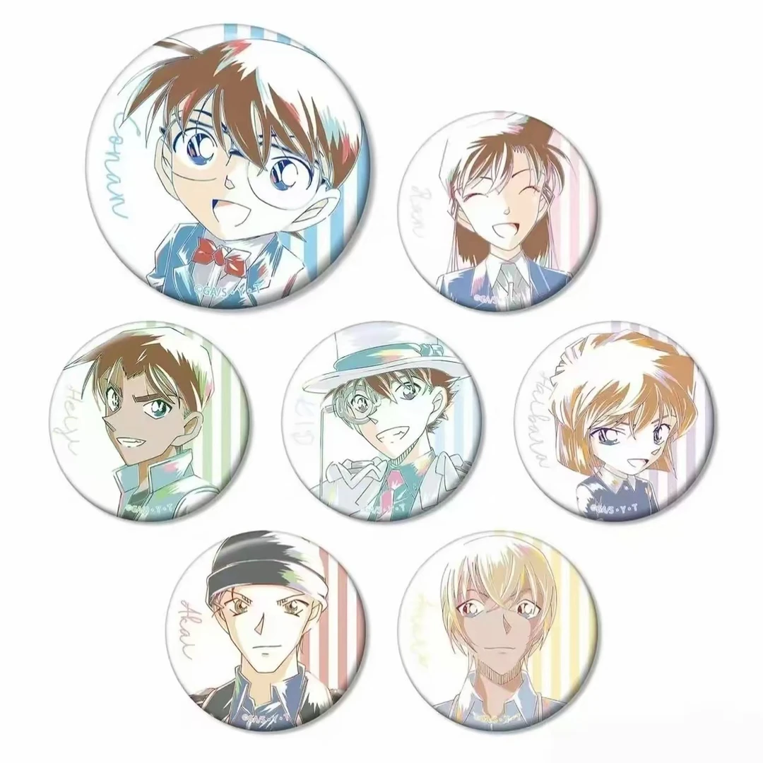 上海BW展【柯南水彩吧唧】5种混池-收藏吧唧（默认代拆）