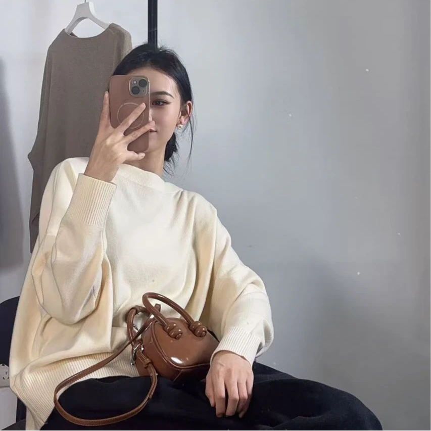 YANY2025新款宽松毛衣