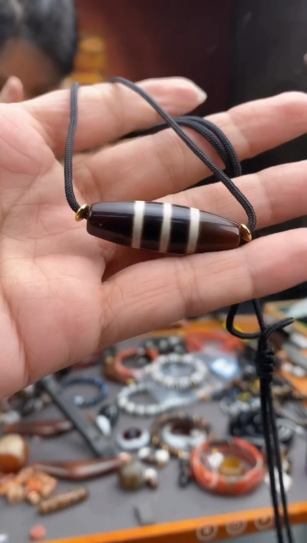 玛瑙/玉髓颈饰未镶嵌-0916-269 Y多样性发