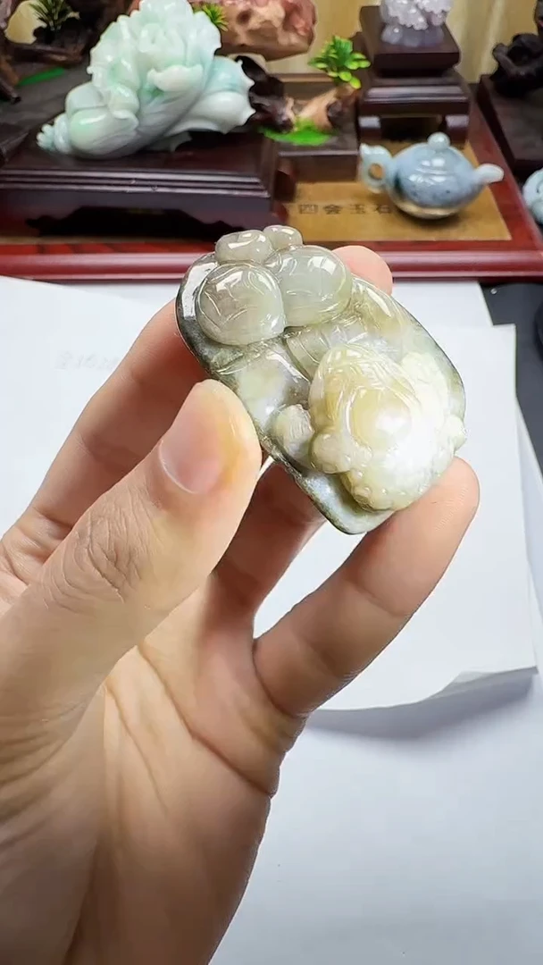吊坠(不含链)未镶嵌翡翠1